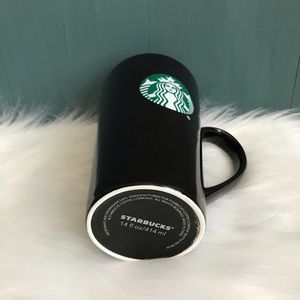 Starbucks Kitchen - Starbucks tall black logo mug Starbucks Kitchen - Starbucks tall black logo mug